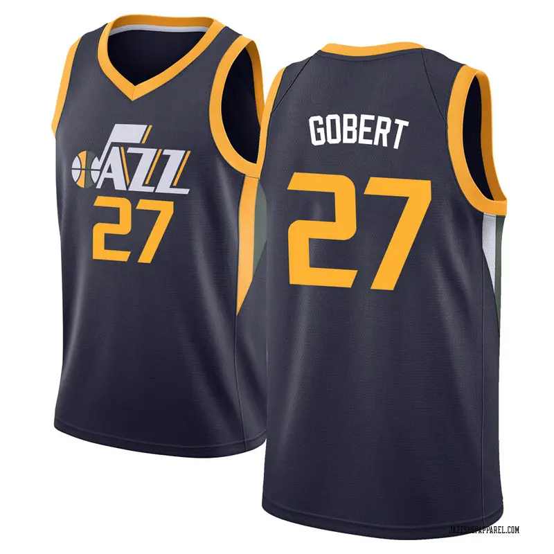 Nike Utah Jazz Swingman Navy Rudy Gobert Jersey - Icon Edition - Youth