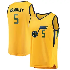 Jarrell Brantley - Utah Jazz - Game-Worn Association Edition Rookie Debut  Jersey - 2019-20 Season