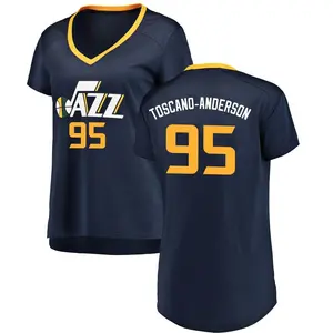 Men's Utah Jazz Juan Toscano-Anderson Fanatics Branded Yellow Fast Break  Player Jersey - Icon Edition