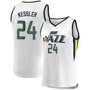 Utah Jazz Nike Association Edition Swingman Jersey 22/23 - White - Walker  Kessler - Unisex